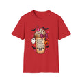 Halloween Nurse Coffee T-Shirt — "Caffeine, Scrubs, Patients" Fall Medical Tee