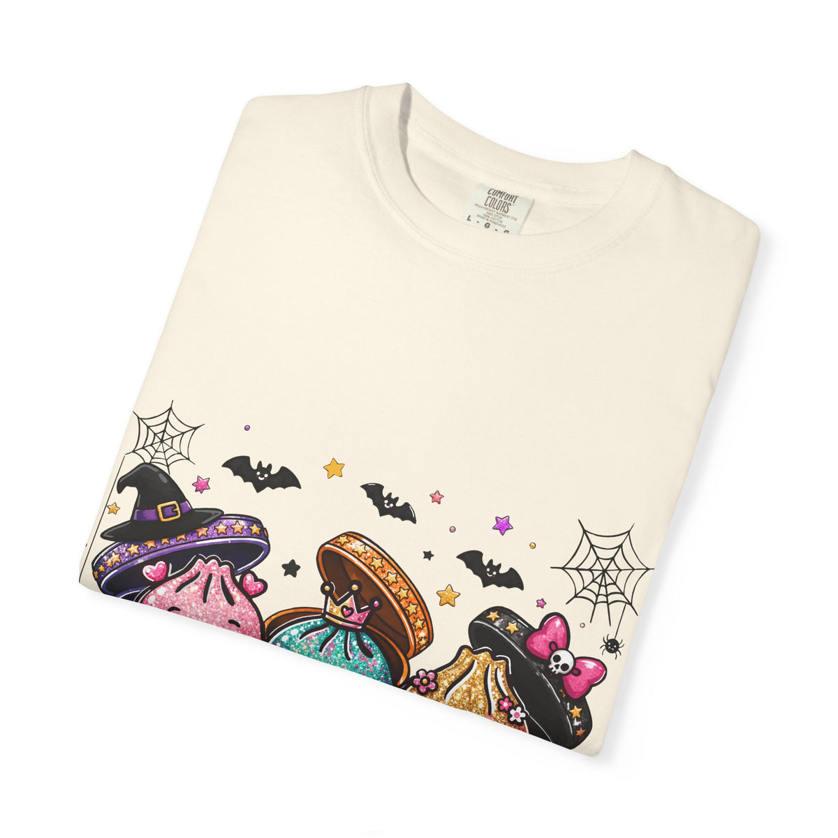 Halloween Dumpling T-Shirt — Cute Kawaii Trick-or-Treat Dumplings with Pumpkins