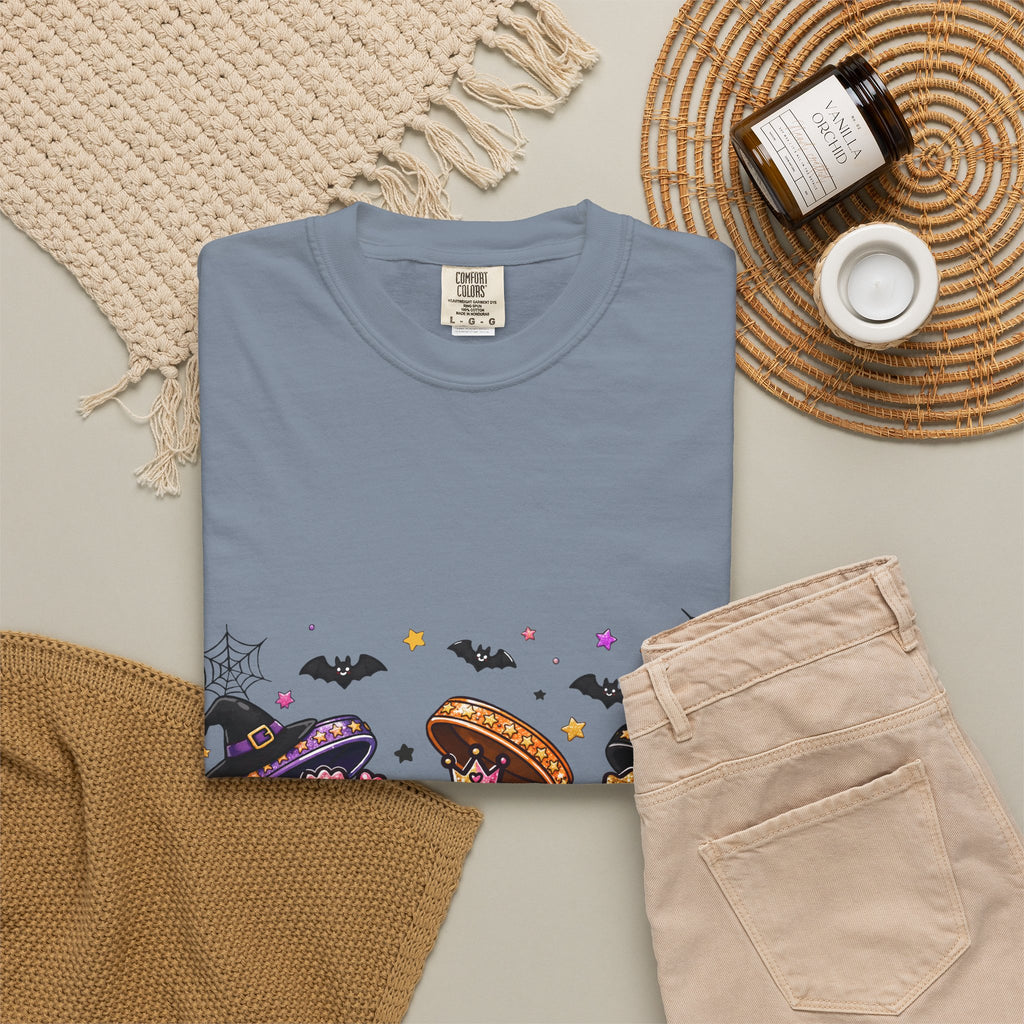 Halloween Dumpling T-Shirt — Cute Kawaii Trick-or-Treat Dumplings with Pumpkins