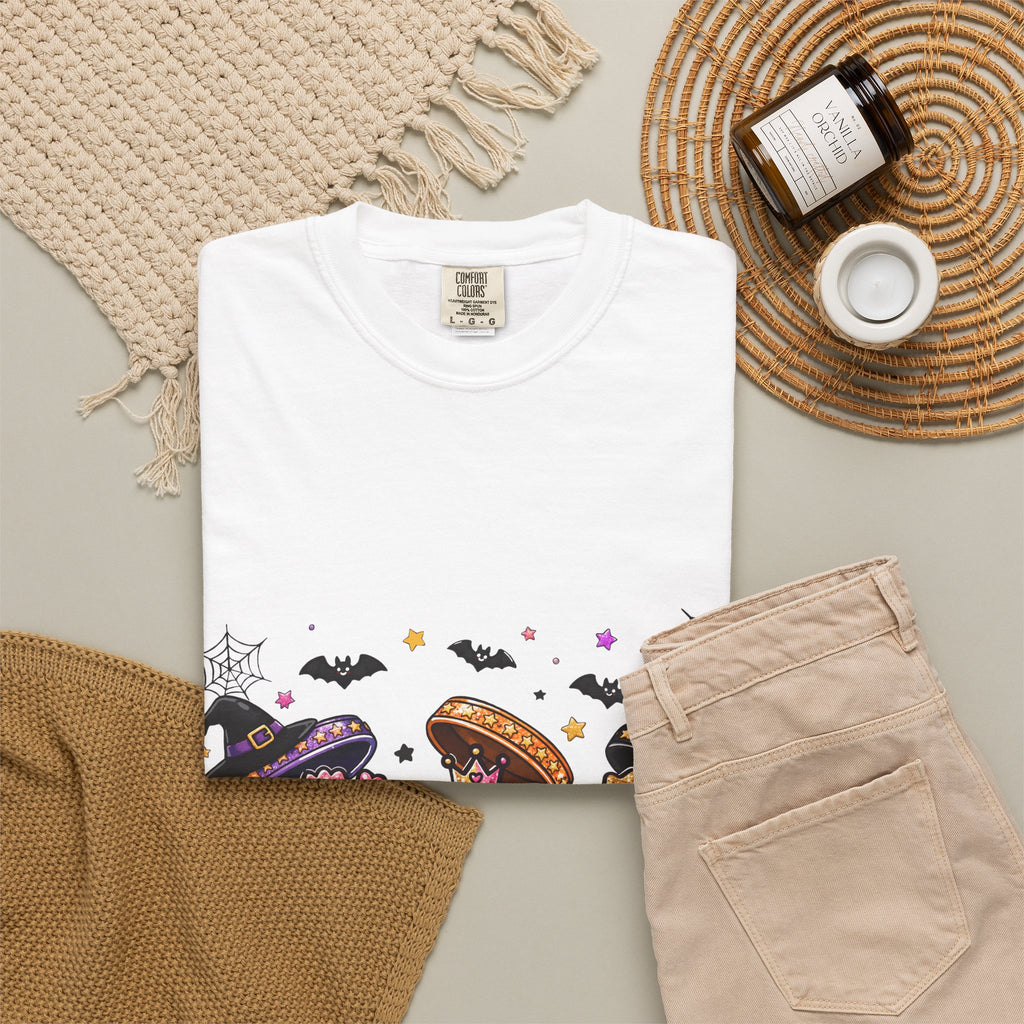 Halloween Dumpling T-Shirt — Cute Kawaii Trick-or-Treat Dumplings with Pumpkins