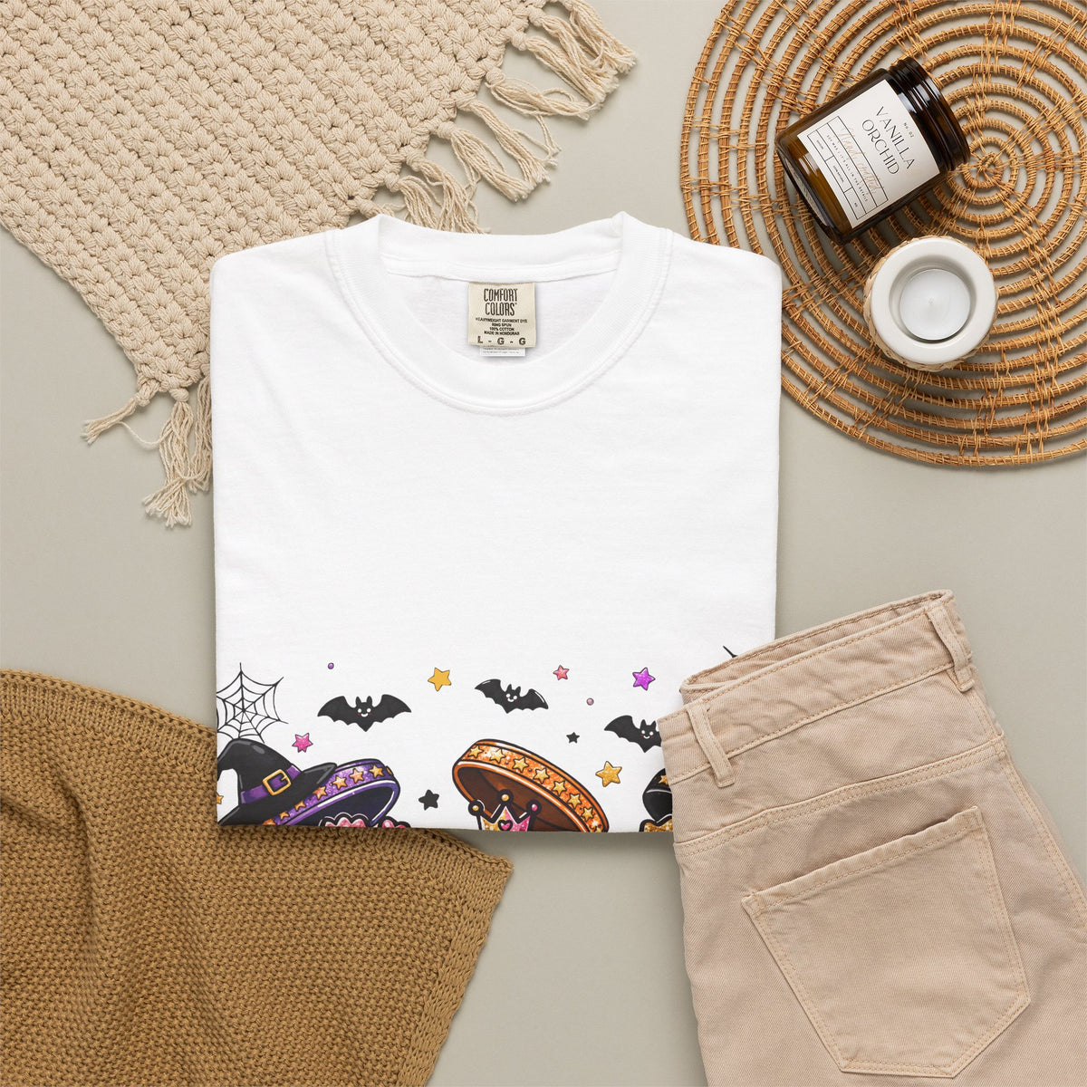 Halloween Dumpling T-Shirt — Cute Kawaii Trick-or-Treat Dumplings with Pumpkins