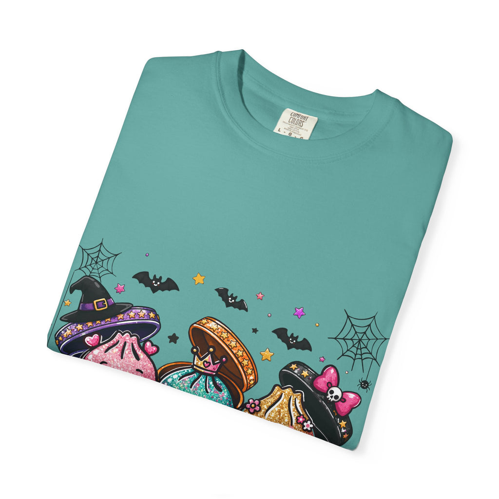 Halloween Dumpling T-Shirt — Cute Kawaii Trick-or-Treat Dumplings with Pumpkins