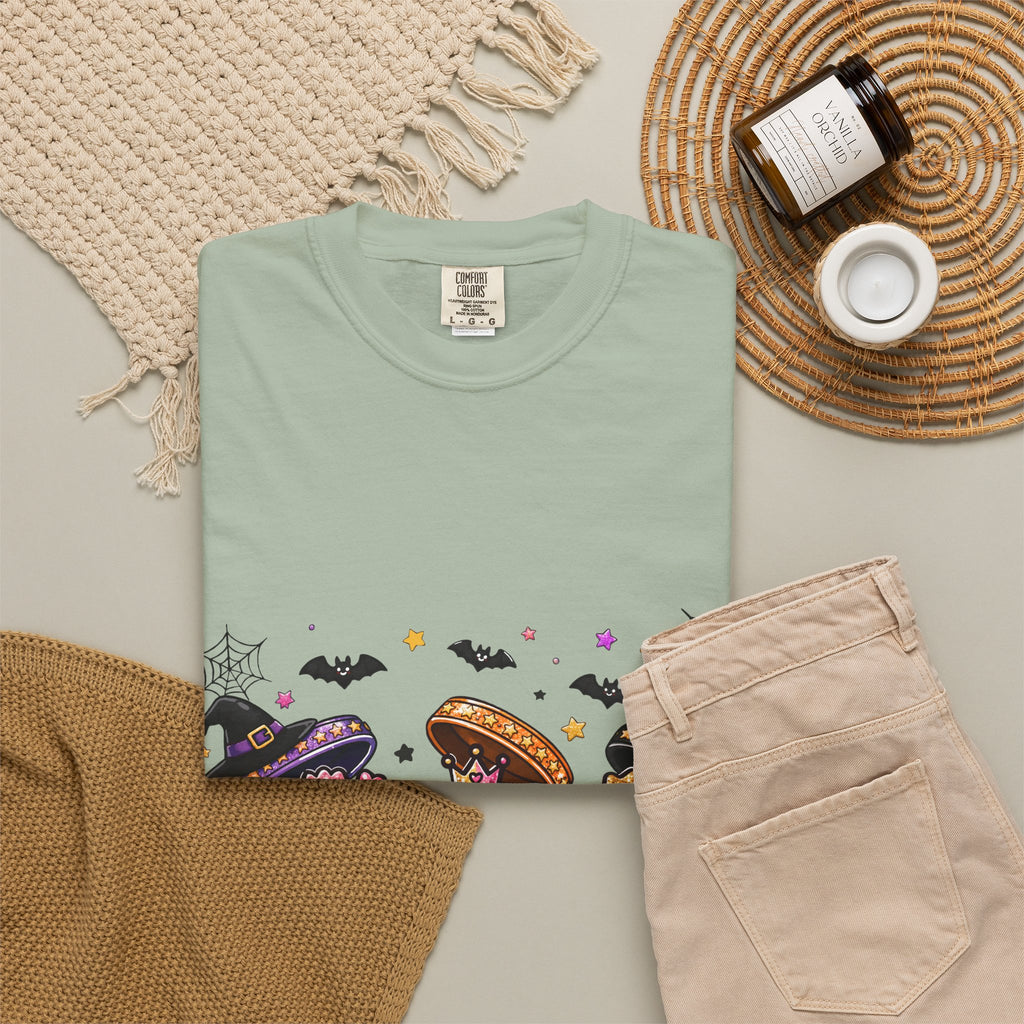 Halloween Dumpling T-Shirt — Cute Kawaii Trick-or-Treat Dumplings with Pumpkins