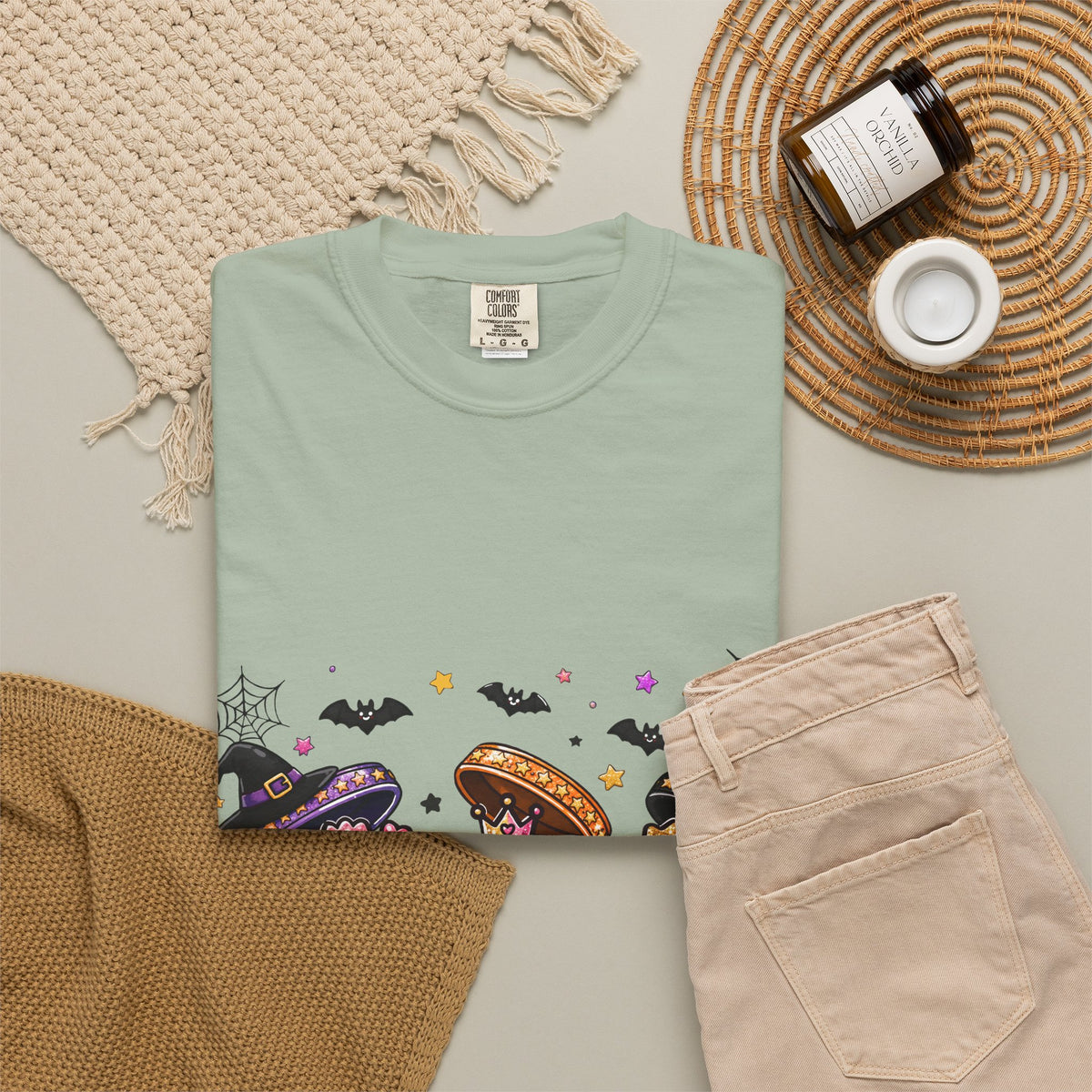 Halloween Dumpling T-Shirt — Cute Kawaii Trick-or-Treat Dumplings with Pumpkins