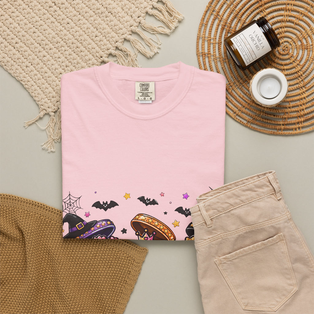 Halloween Dumpling T-Shirt — Cute Kawaii Trick-or-Treat Dumplings with Pumpkins