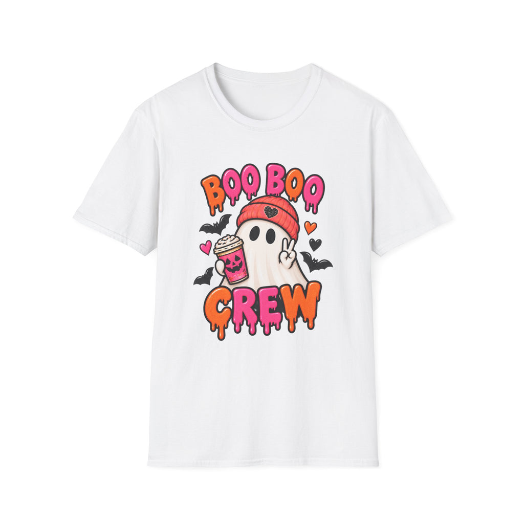 Boo Boo Crew T-Shirt — Cute Halloween Ghost Coffee Tee