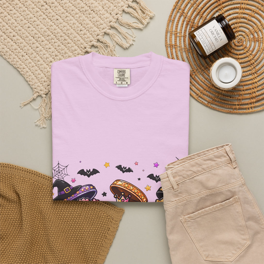 Halloween Dumpling T-Shirt — Cute Kawaii Trick-or-Treat Dumplings with Pumpkins