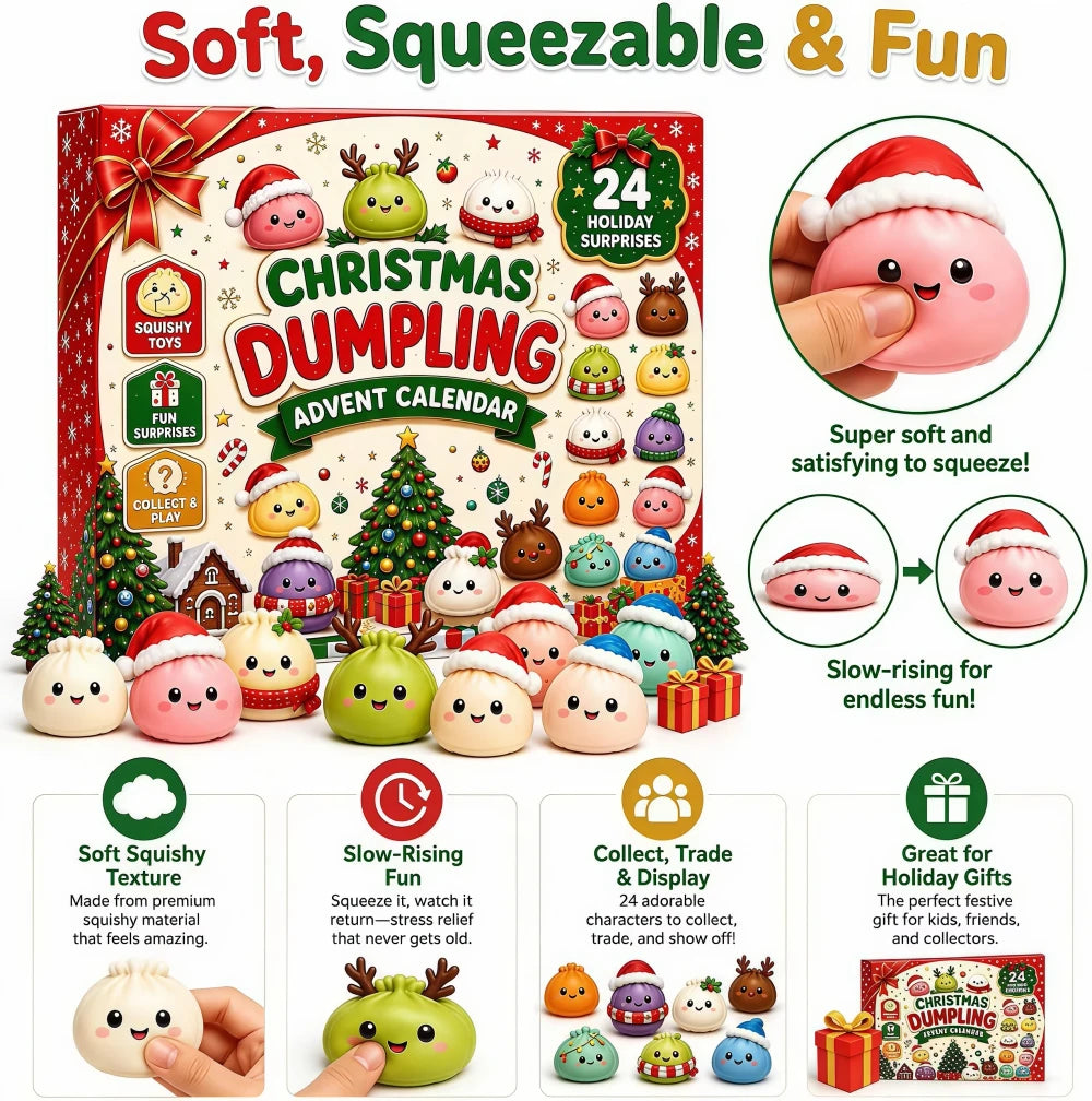 Christmas Squishy Advent Calendar