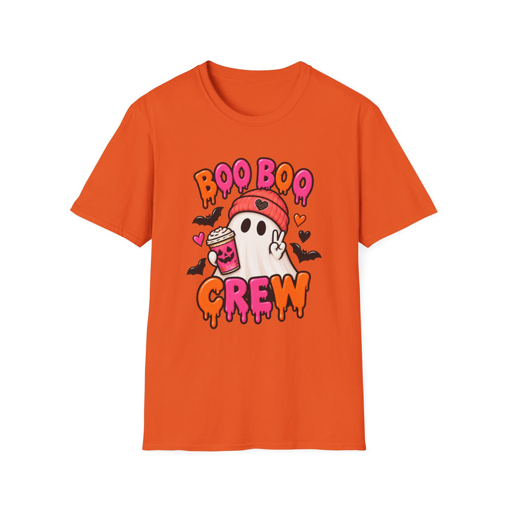 Boo Boo Crew T-Shirt — Cute Halloween Ghost Coffee Tee