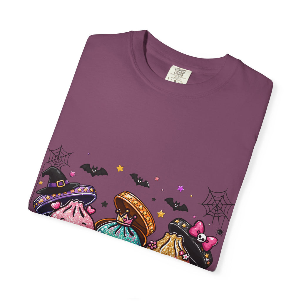 Halloween Dumpling T-Shirt — Cute Kawaii Trick-or-Treat Dumplings with Pumpkins