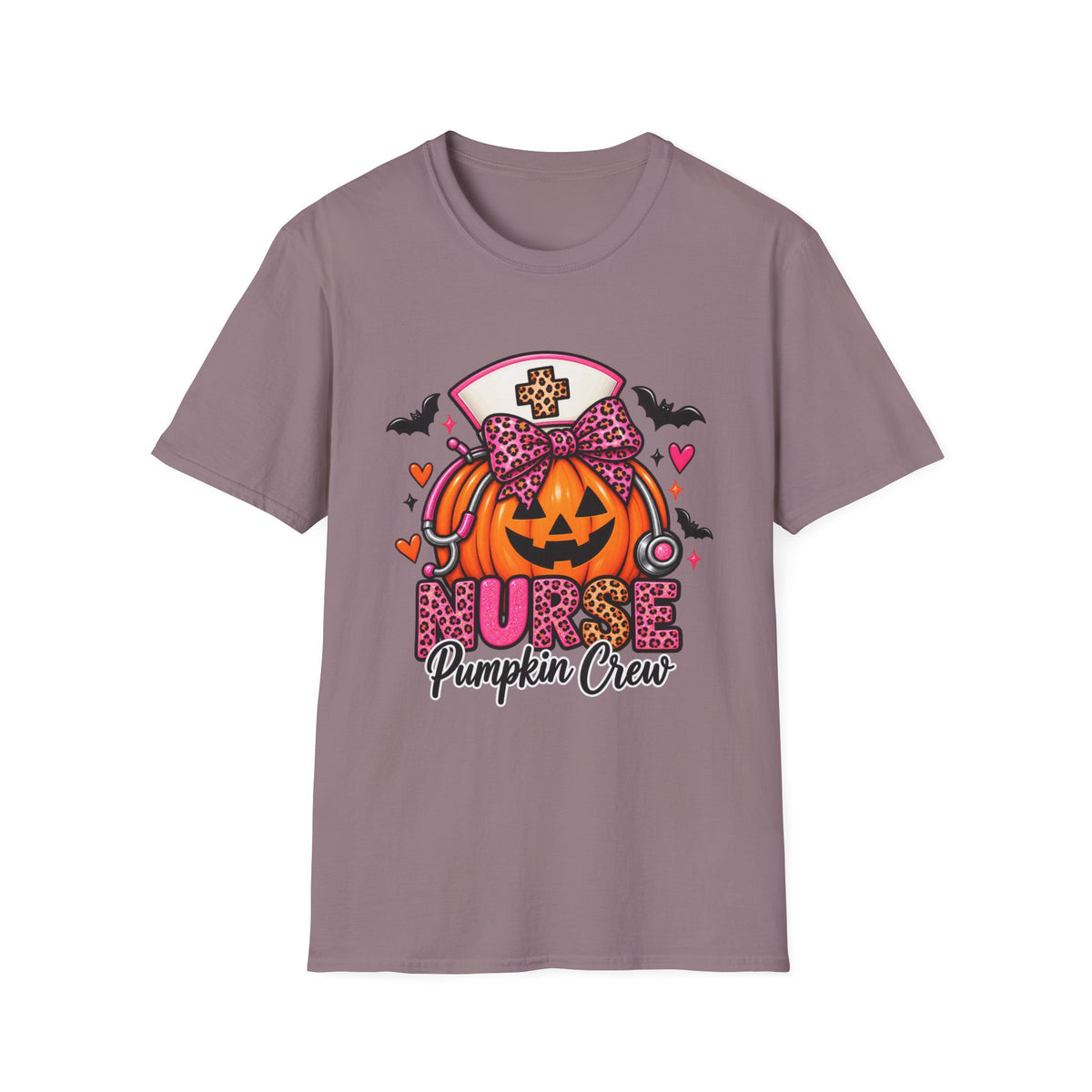 Nurse Pumpkin Crew Halloween T-Shirt