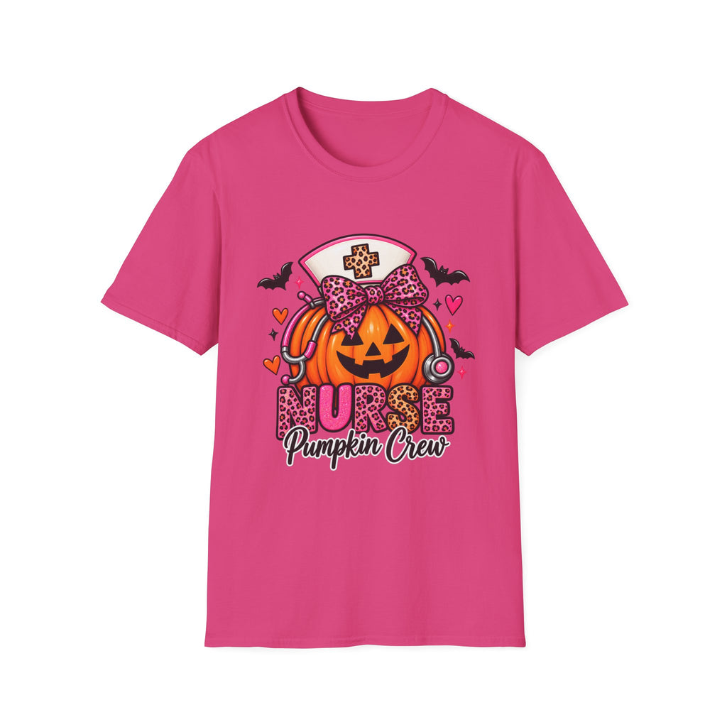 Nurse Pumpkin Crew Halloween T-Shirt