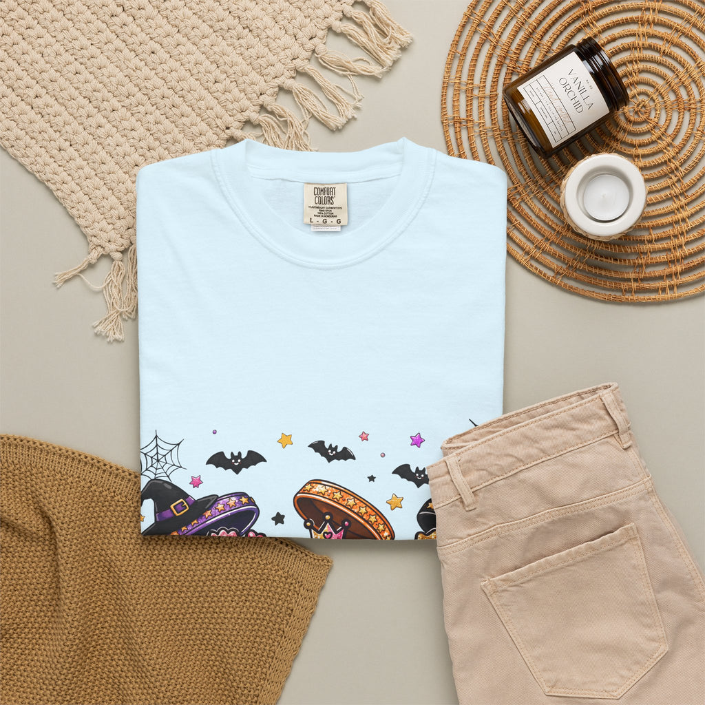 Halloween Dumpling T-Shirt — Cute Kawaii Trick-or-Treat Dumplings with Pumpkins