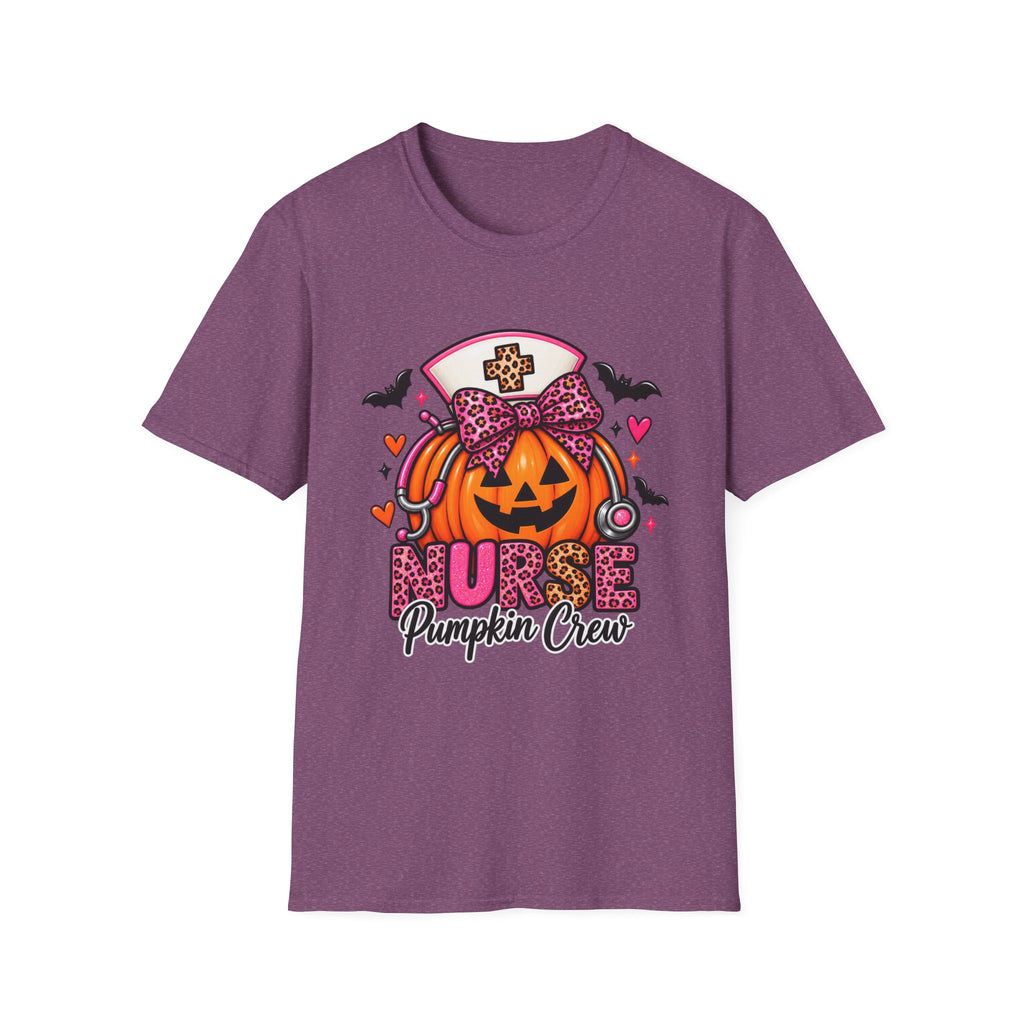 Nurse Pumpkin Crew Halloween T-Shirt