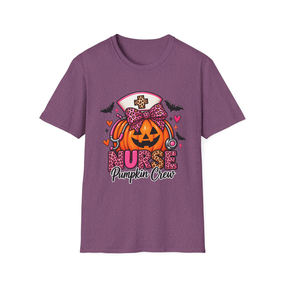 Nurse Pumpkin Crew Halloween T-Shirt