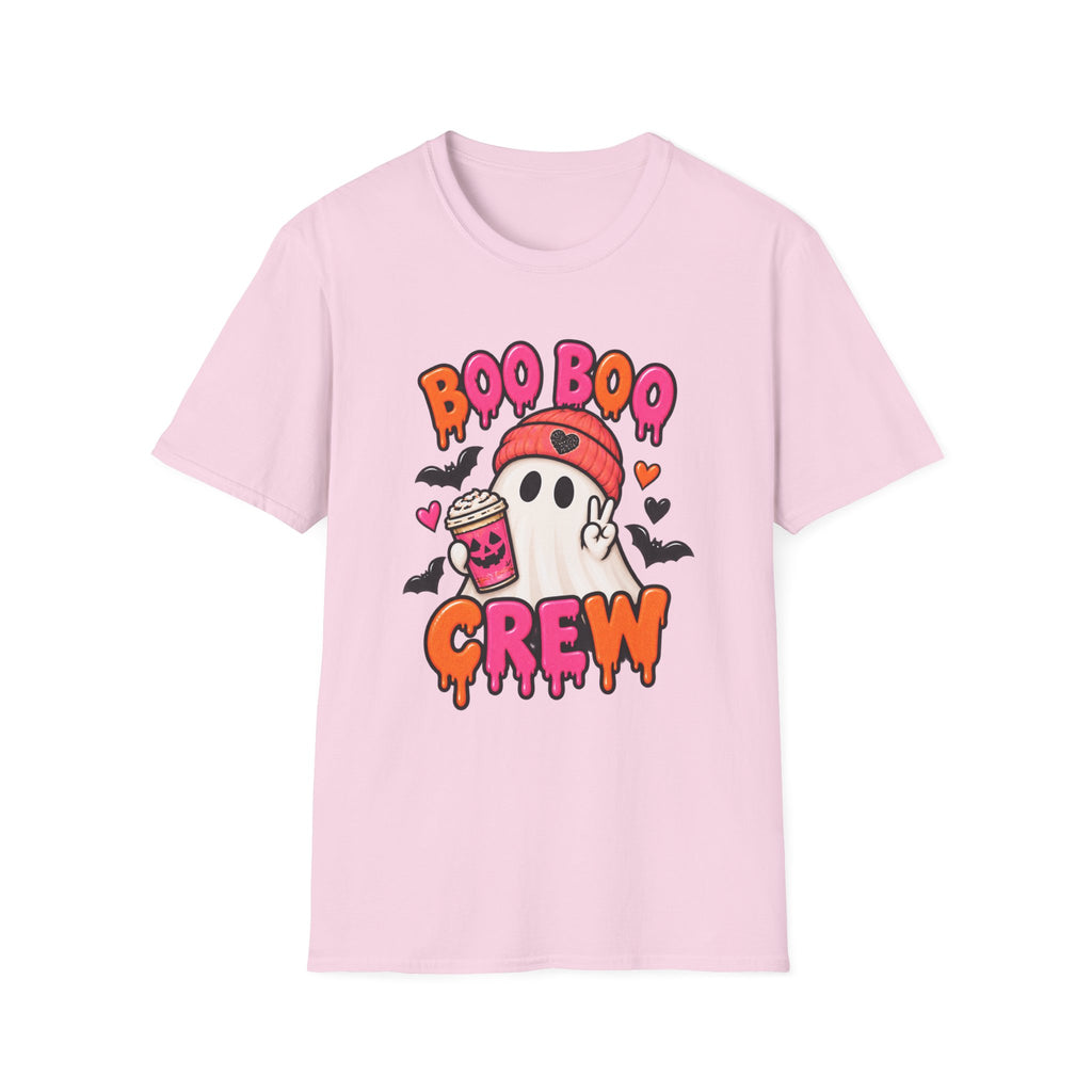 Boo Boo Crew T-Shirt — Cute Halloween Ghost Coffee Tee