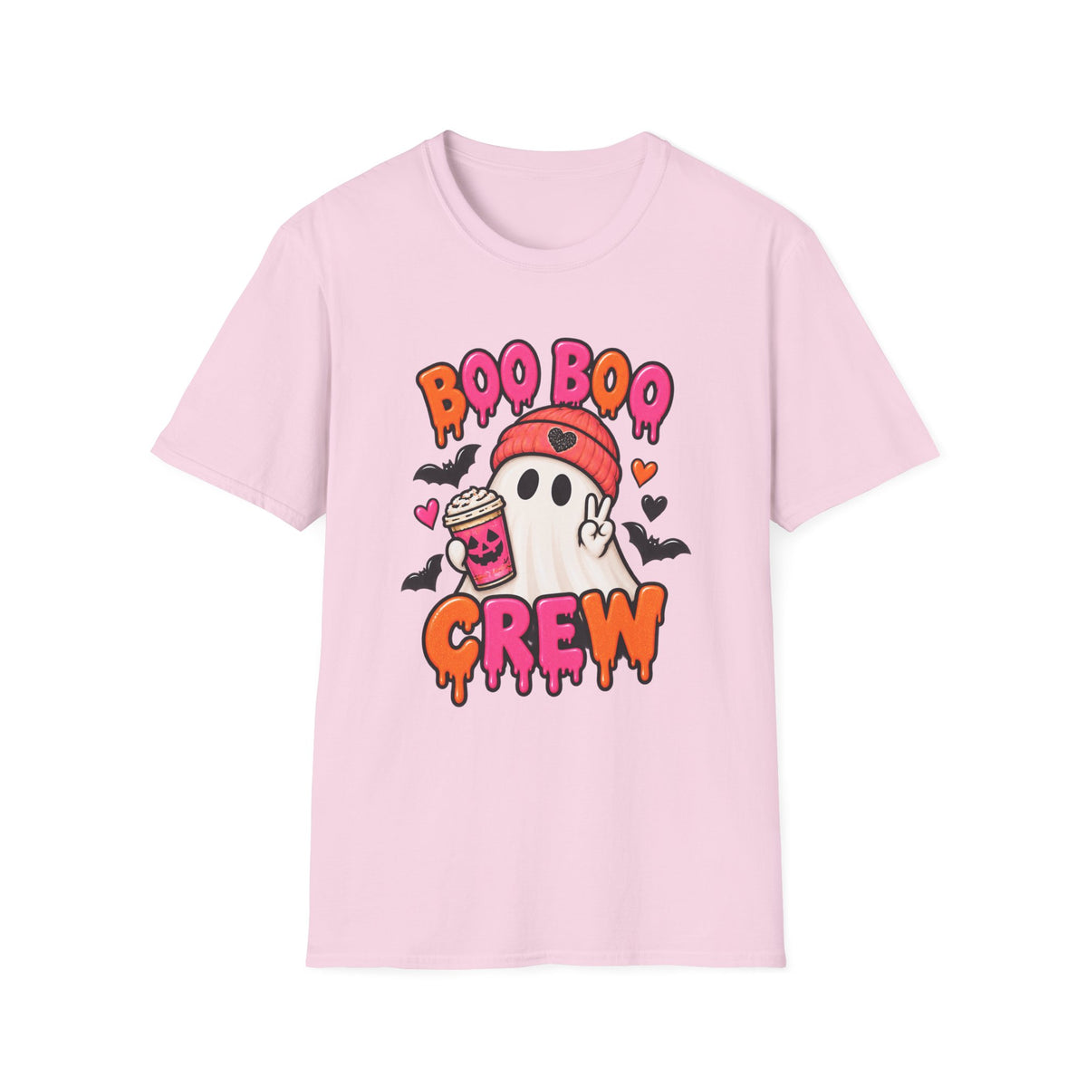 Boo Boo Crew T-Shirt — Cute Halloween Ghost Coffee Tee