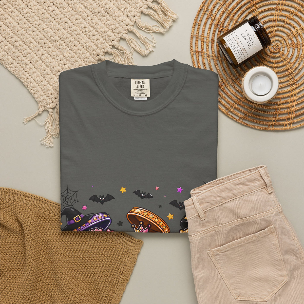 Halloween Dumpling T-Shirt — Cute Kawaii Trick-or-Treat Dumplings with Pumpkins