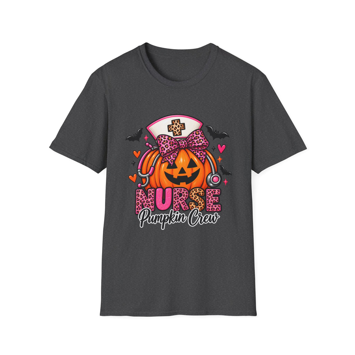 Nurse Pumpkin Crew Halloween T-Shirt
