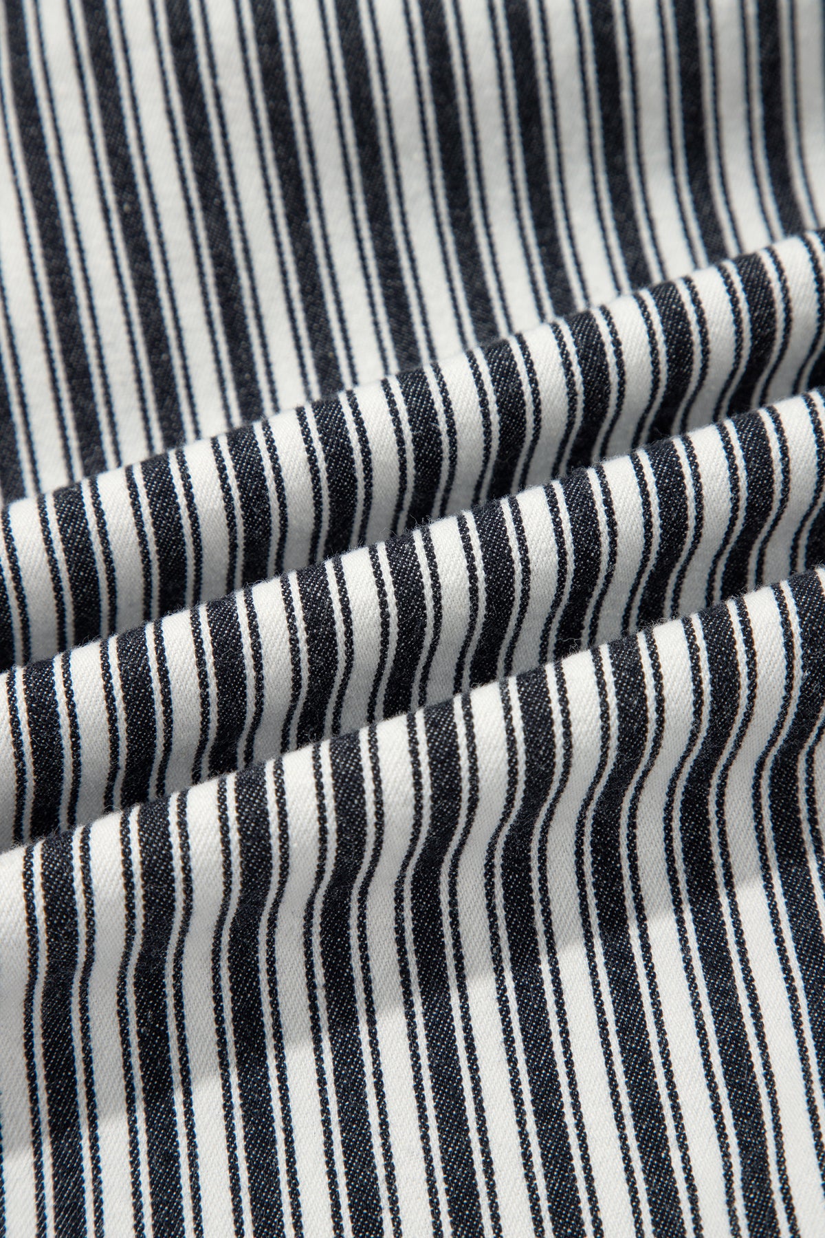 Blue Stripe Drawstring Casual Loose Pants
