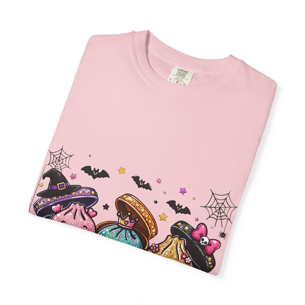 Halloween Dumpling T-Shirt — Cute Kawaii Trick-or-Treat Dumplings with Pumpkins