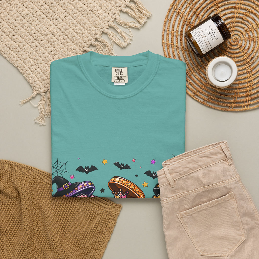 Halloween Dumpling T-Shirt — Cute Kawaii Trick-or-Treat Dumplings with Pumpkins