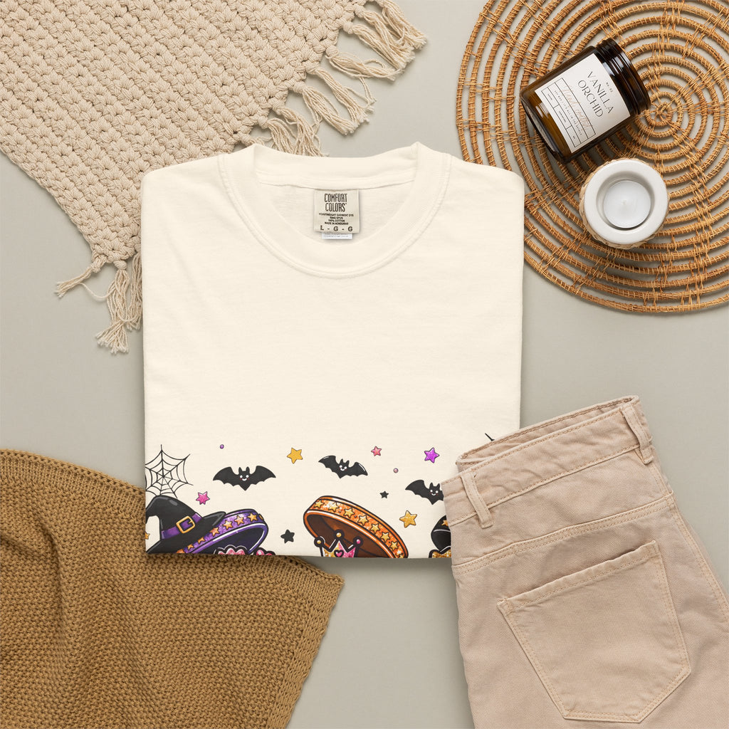Halloween Dumpling T-Shirt — Cute Kawaii Trick-or-Treat Dumplings with Pumpkins