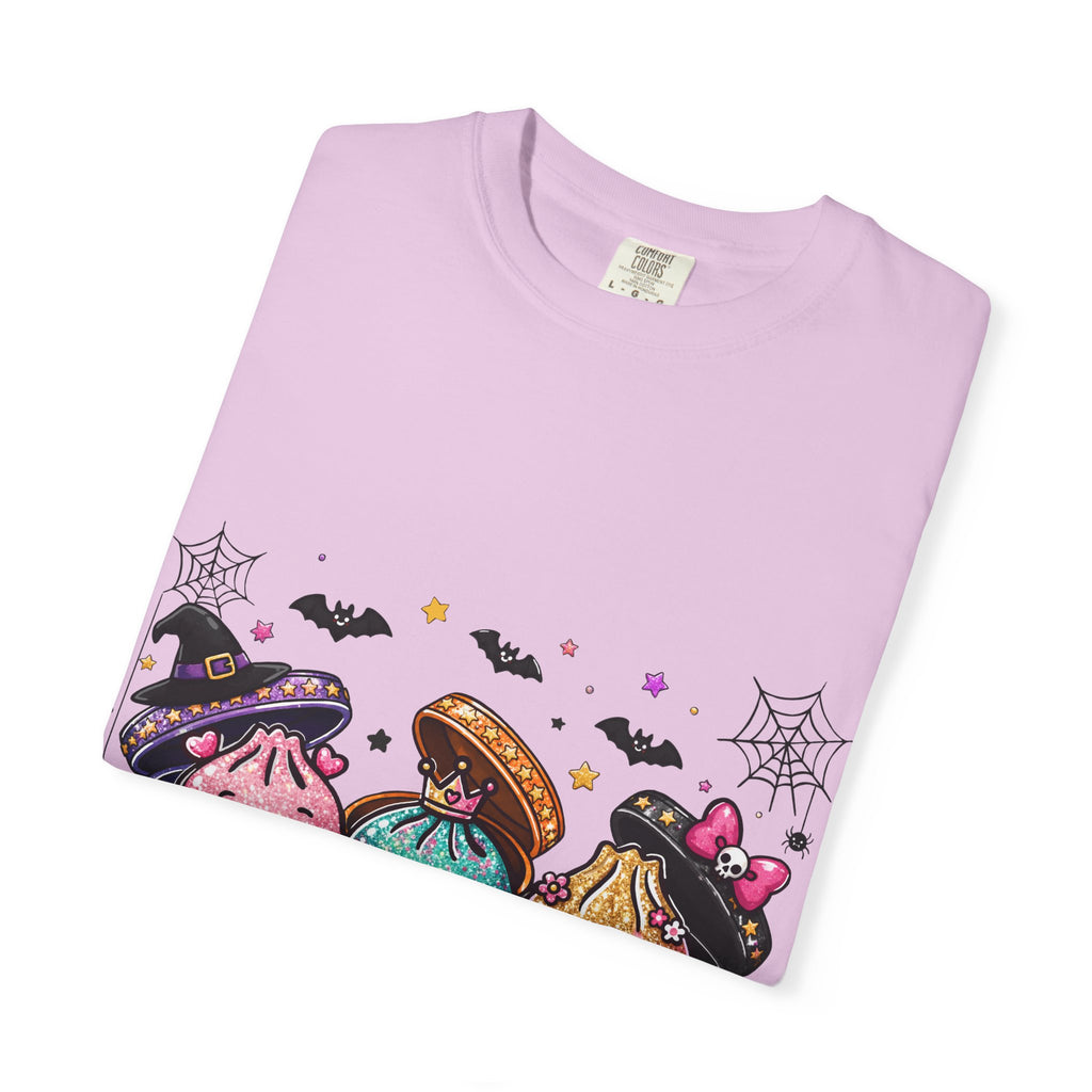 Halloween Dumpling T-Shirt — Cute Kawaii Trick-or-Treat Dumplings with Pumpkins