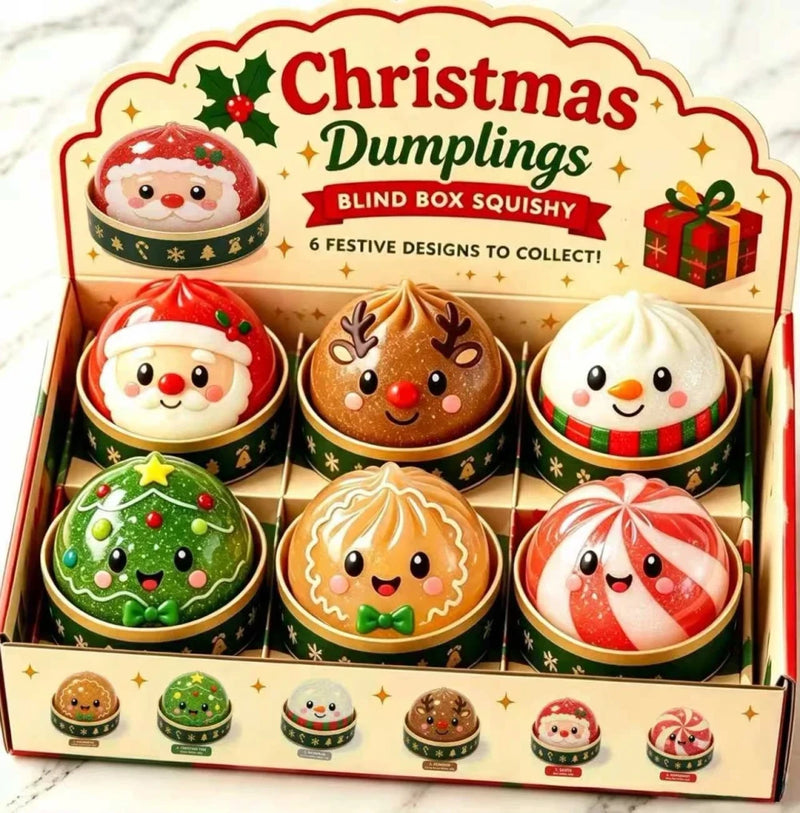 Christmas Dumpling Squeeze Toy
