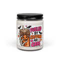 Fueled by Caffeine and Care Halloween Soy Candle — 9oz Scented Jar
