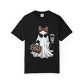 Boo Jee Leopard Ghost T‑Shirt — Cute Halloween Graphic Tee