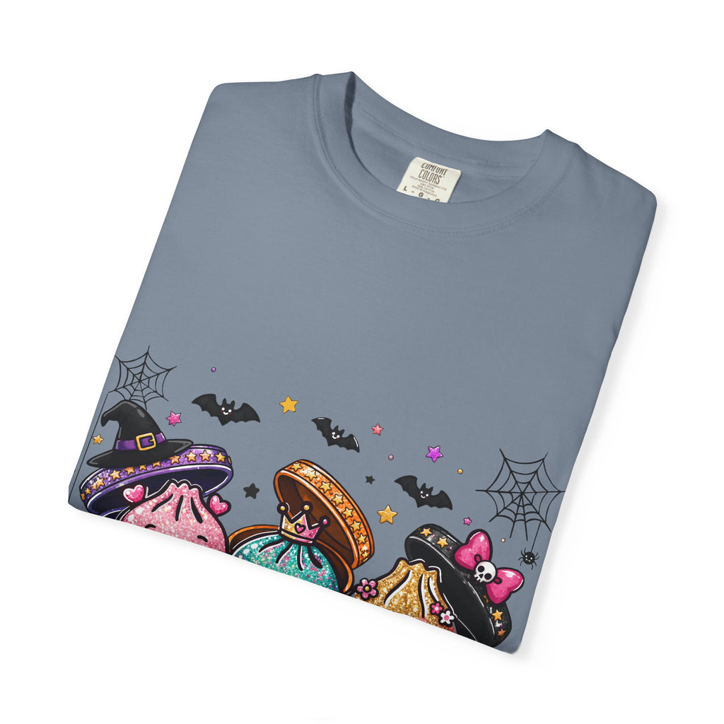 Halloween Dumpling T-Shirt — Cute Kawaii Trick-or-Treat Dumplings with Pumpkins